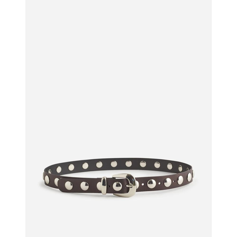 NWT Madewell Studded Western Belt Black S - Picture 1 of 2